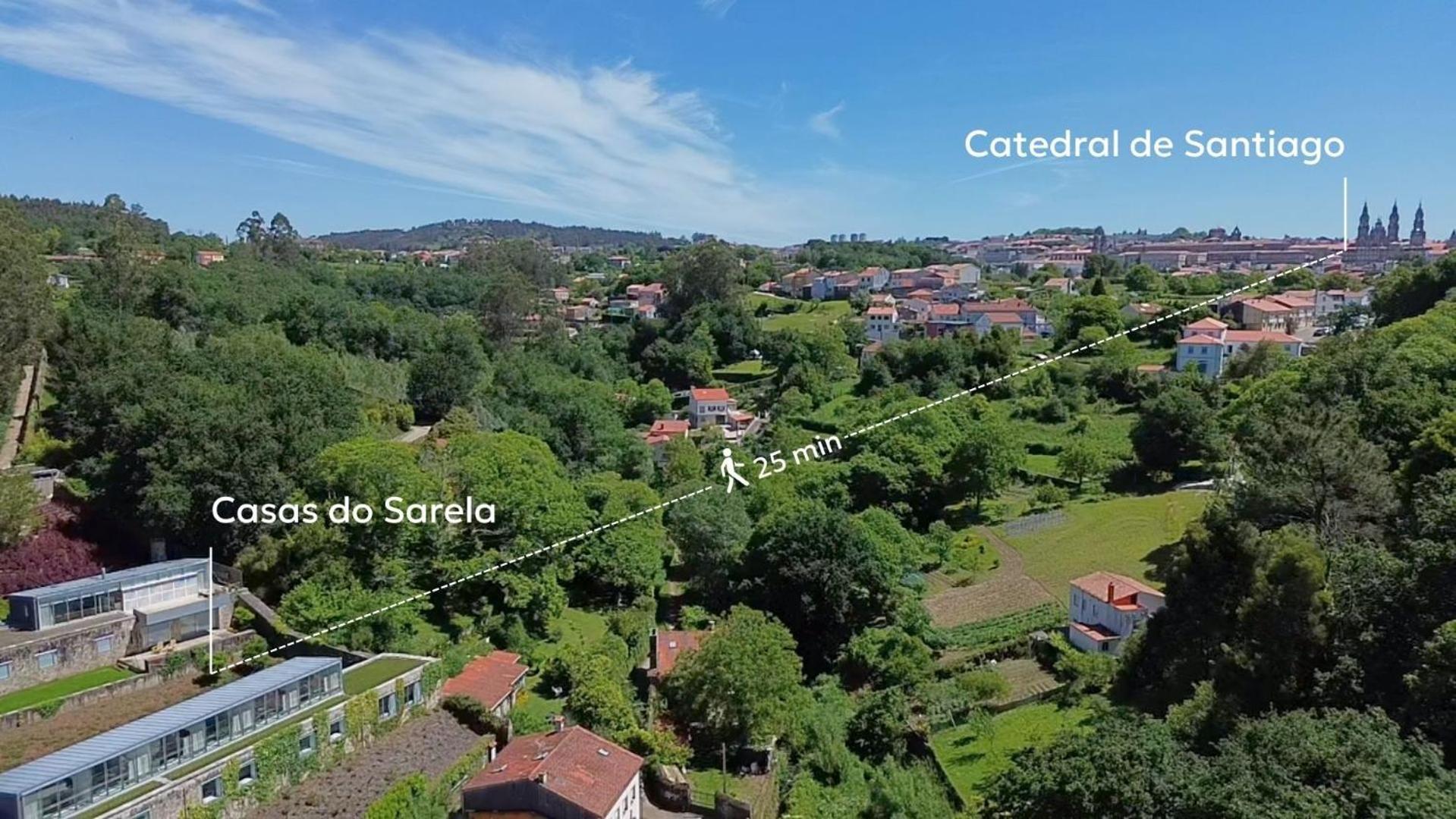 Апартаменты Casas Do Sarela By Upper Luxury Housing Сантьяго-де-Компостела Экстерьер фото